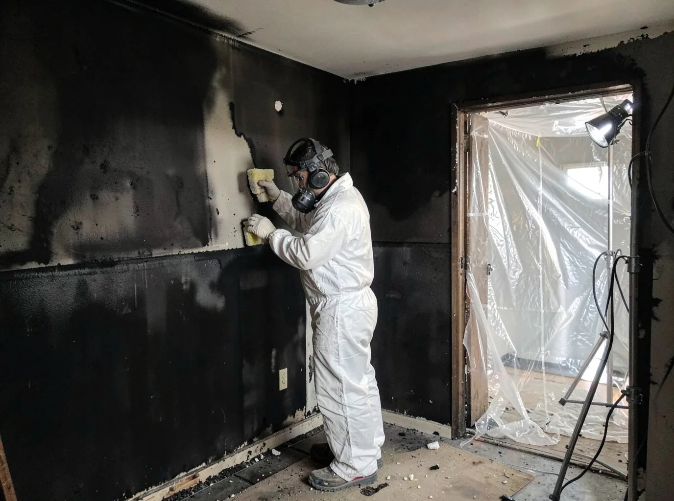 Fire Damage Restoration company in Mountain View, OK